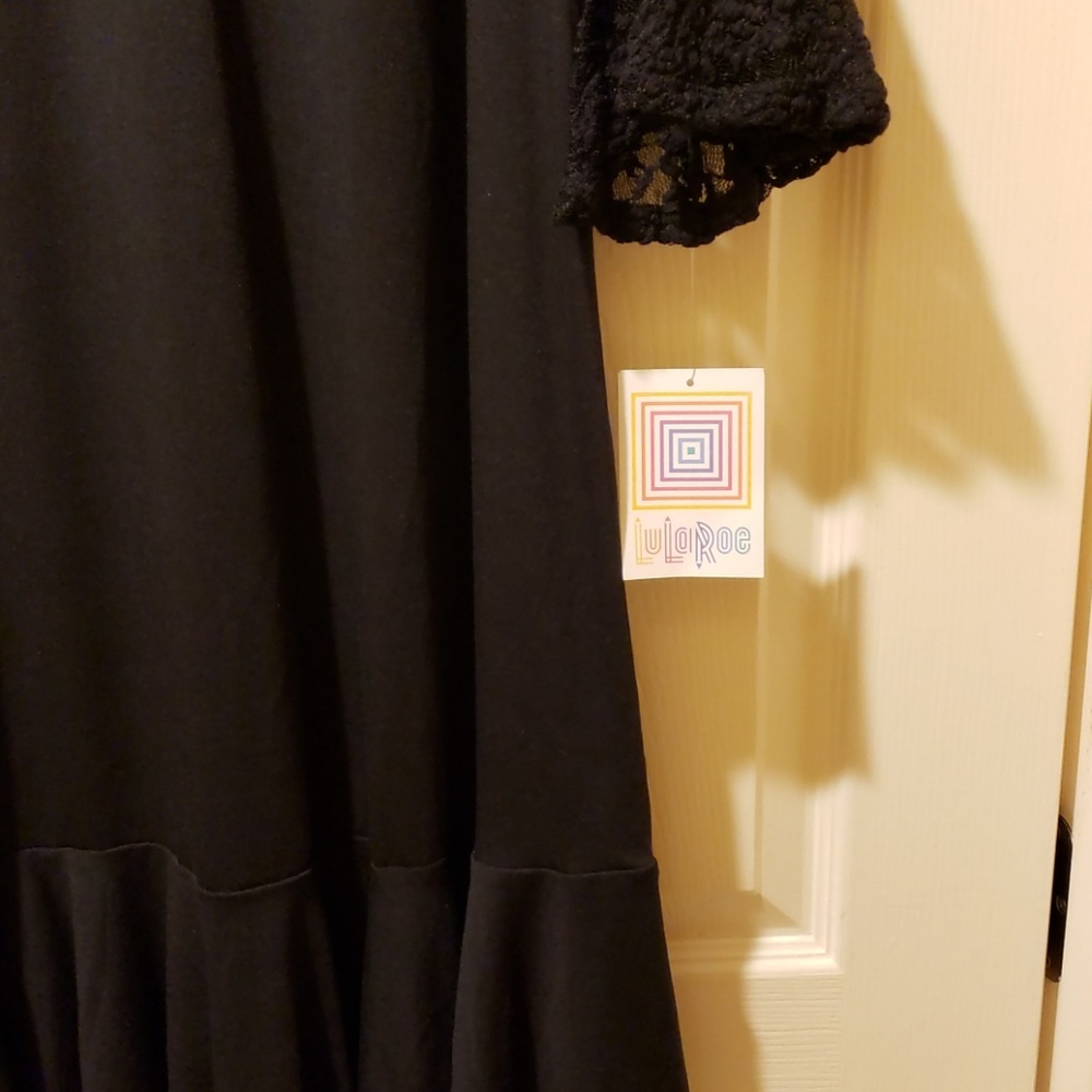 LuLa Roe Black Dress